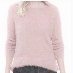 Ellen Tracy Soft Pink Crew Neck Sweater